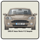 Aston Martin V12 Vanquish 2002-07 Coaster 3